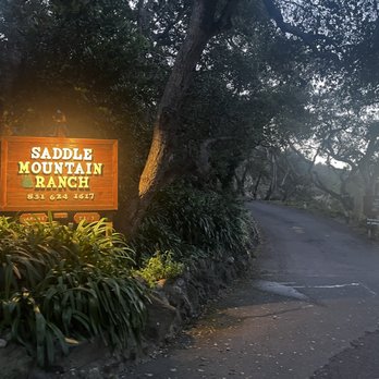 Saddle Mountain  - Saddle Mountain Ranch Entrance - Campgrounds Near Me - Carmel, California