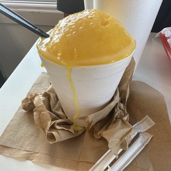 Frannies Beef & Catering - Homeade mango Italian ice cream - Caterers Near Me - Schiller Park, Illinois
