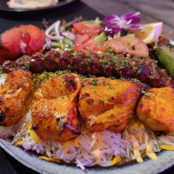 Sofreh - Shish chicken and lule beef - Mediterranean Near Me - Los Angeles, California
