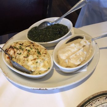 Wolfgang's Steakhouse - Lobster Mac and Cheese, creamed spinach and Mashed Potatoes - Steakhouses Near Me - Honolulu, Hawaii Wolfgang's Steakhouse - Lobster Mac and Cheese, creamed spinach and Mashed Potatoes - Steakhouses Near Me - Honolulu, Hawaii