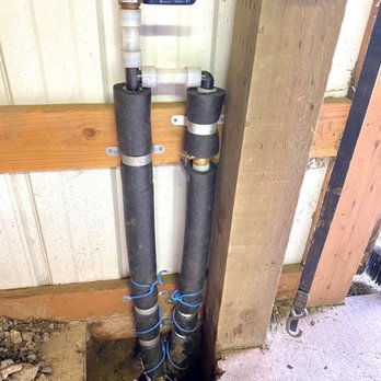 Sutherland Plumbing - Newly designed shutoff array to protect the barns winter water access. - Plumbing Near Me