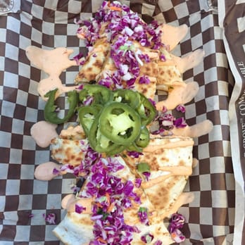 Marination Ma Kai - Kim Chee quesadilla- good - Korean Near Me - Seattle, Washington
