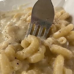 The Spot - Side Brandy Mac & Cheese. Pretty good.