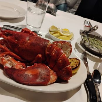 Morton's The Steakhouse - Lobster and creamed spinach - Steakhouses Near Me - Boca Raton, Florida Morton's The Steakhouse - Lobster and creamed spinach - Steakhouses Near Me - Boca Raton, Florida