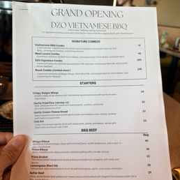 Menu (1/3)