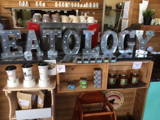 Photo of Eatology - Vernon, BC, CA. This is what greets you as you walk up to the counter.