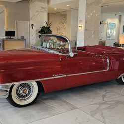 Hotel Paseo - Dig the art displayed even including this 54 Eldorado  in the lobby.
