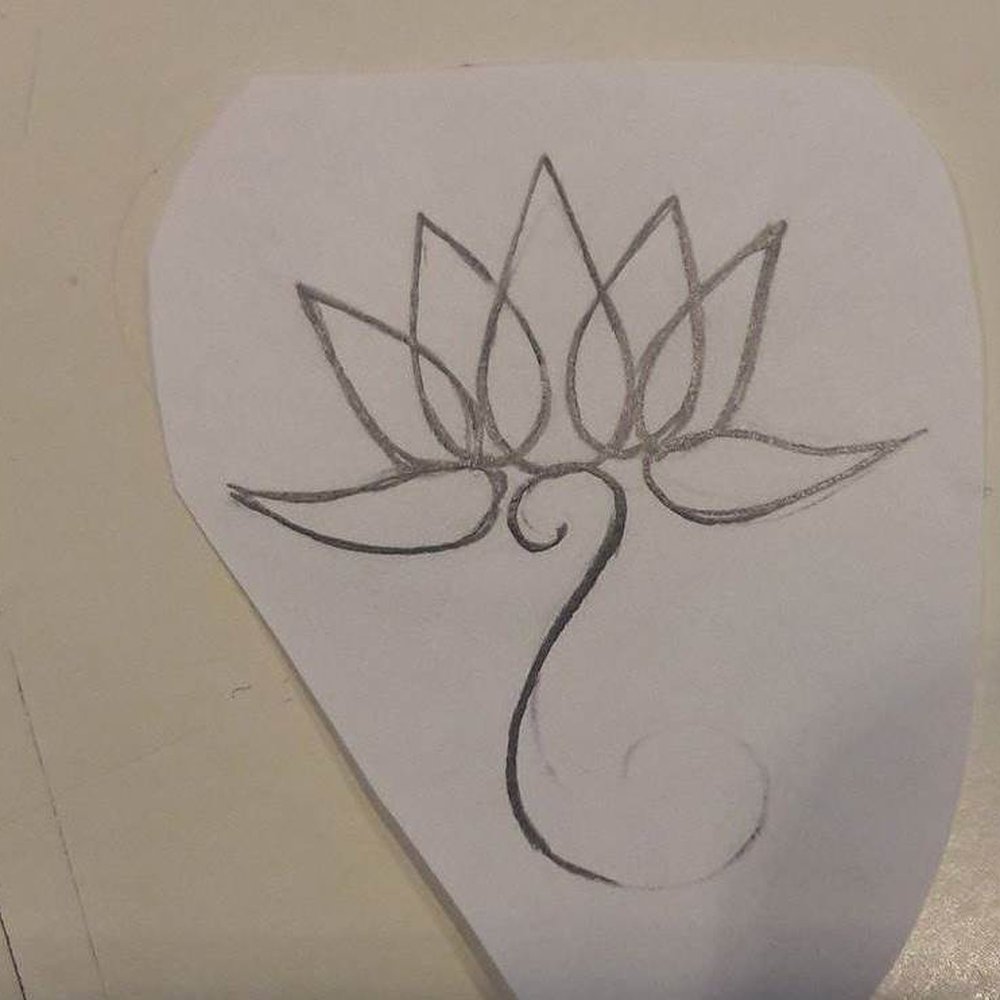 Suite C Tattoo - Kim Kress's drawing she did for my lotus tattoo - Tattoo Near Me - Portland, Oregon Suite C Tattoo - Kim Kress's drawing she did for my lotus tattoo - Tattoo Near Me - Portland, Oregon