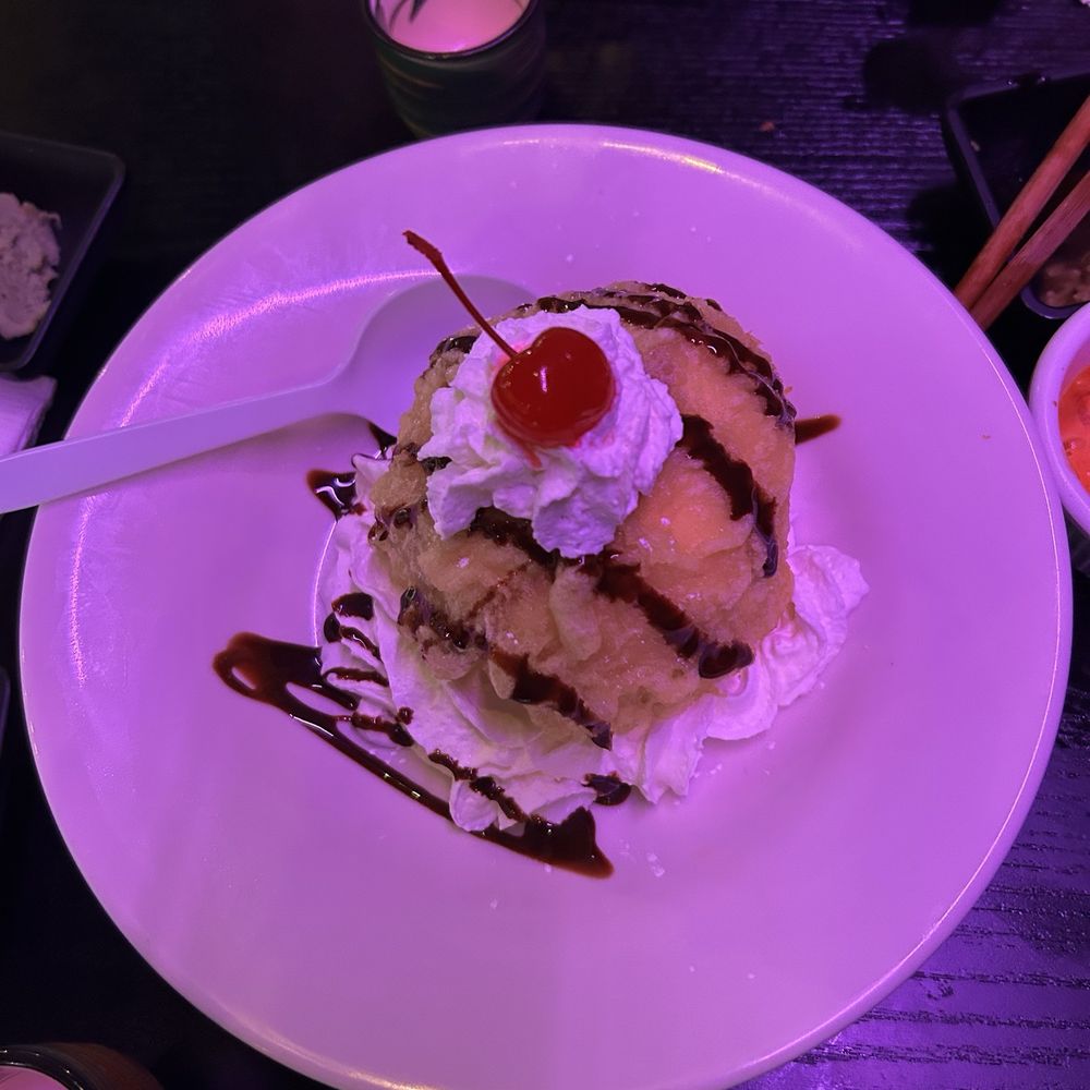 JIN Sushi- Downtown - Deep fried ice cream - Japanese Near Me - Bakersfield, California