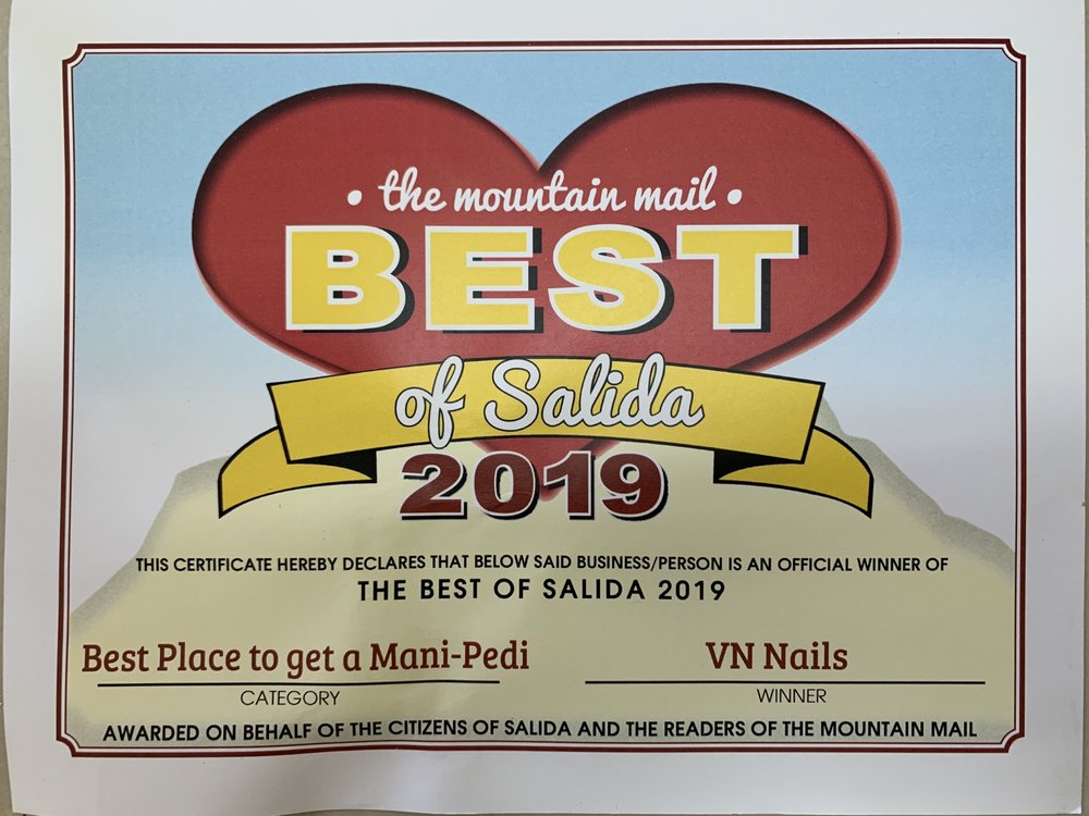 V N NAILS Updated September 2024 B1115 East Rainbow Blvd, Salida
