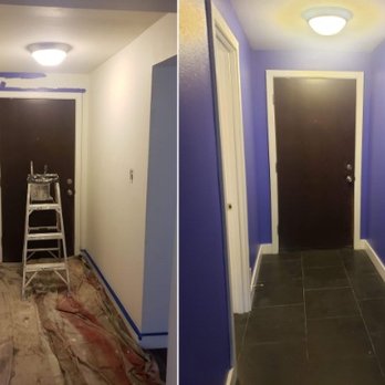 HousePro Painting - Entry way before and after. - Painters Near Me