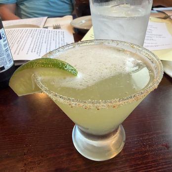Dinky's Waterfront Restaurant - Key Lime Martini - Seafood Near Me - Hatteras, North Carolina