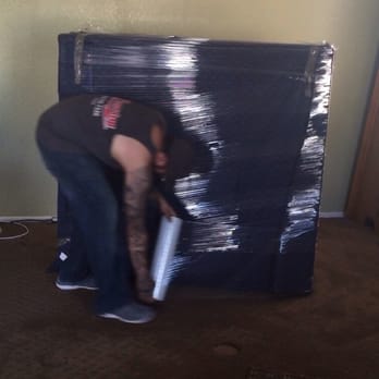 E Movers - This is Ethan shrink wrapping everything in sight ! - Movers Near Me - Westlake Village, California