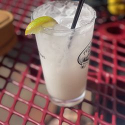 Lime in the coconut margarita