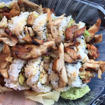 Arigato Sushi - 2 chicken teriyaki rolls - Sushi Bars Near Me - Salinas, California Arigato Sushi - 2 chicken teriyaki rolls - Sushi Bars Near Me - Salinas, California