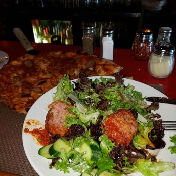 Fire Engine Pizza Company - Meatball salad - Pizza Near Me - Bridgeport, Connecticut
