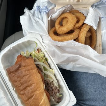 Mayback's Deli - Stinger Sub and Onion Rings - Delis Near Me - Tonawanda, New York