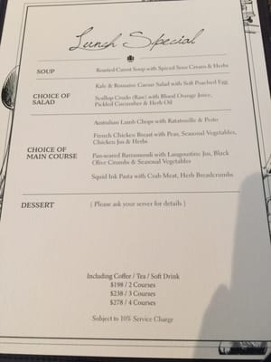 Menu photo 5 The Envoy Hong Kong, HK