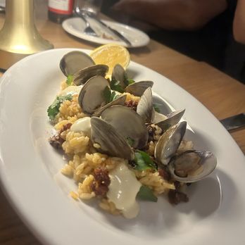 Kid Sister A Wine Bar - Bomba rice - I know some may be wary of seafood in AZ... Fear not! Best clams you'll ever have! - Wine Bars Near Me - Phoenix, Arizona