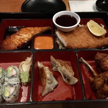 Sapps - Bento Box (Salmon Teriyaki and katsu) - Japanese Near Me - Long Island City, New York Sapps - Bento Box (Salmon Teriyaki and katsu) - Japanese Near Me - Long Island City, New York