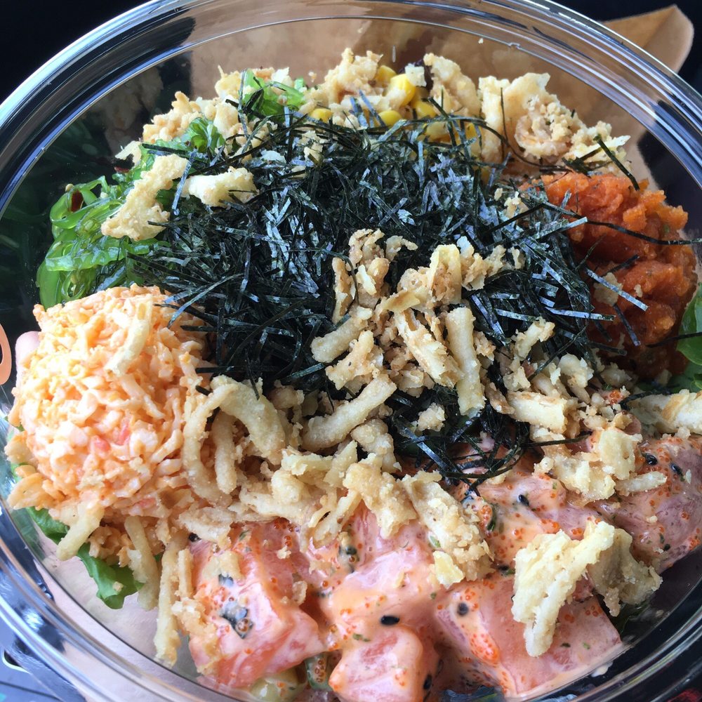 Poke Time - Ugh, FAV. Large BYOB (build your own bowl). - Poke Near Me - Plano, Texas Poke Time - Ugh, FAV. Large BYOB (build your own bowl). - Poke Near Me - Plano, Texas