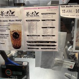 Store hours and menu Store hours and menu