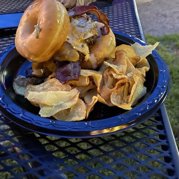 The House - Show Low - The burgers were really good. We got the super hot burger and the one with donuts. - New American Near Me - Show Low, Arizona The House - Show Low - The burgers were really good. We got the super hot burger and the one with donuts. - New American Near Me - Show Low, Arizona