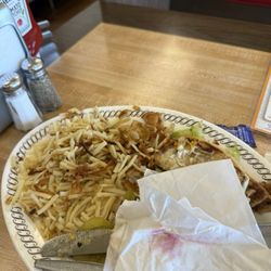 Waffle House - Raw n burnt greasy n gross