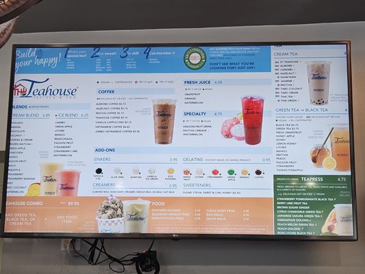 Menu photo 4 The Teahouse Tapioca and Tea Houston, TX Menu photo 4 The Teahouse Tapioca and Tea Houston, TX