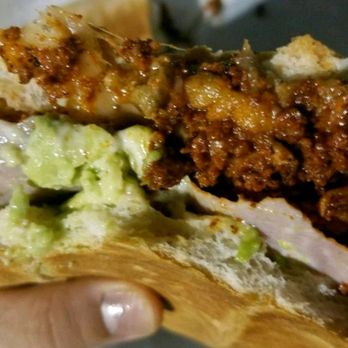 Tortas Las Llardas - Can you even fit one this big in your mouth? - Fast Food Near Me - Houston, Texas Tortas Las Llardas - Can you even fit one this big in your mouth? - Fast Food Near Me - Houston, Texas