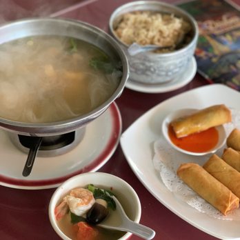 Thai Dishes - TomYum Soup Shrimp - Thai Near Me - Redondo Beach, California