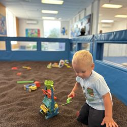 Kidz Adventure Center - Rice pit with tons of toys