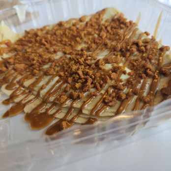Cream & Crepes Cafe - Biscoff cookie butter crepe - Creperies Near Me - Dallas, Texas