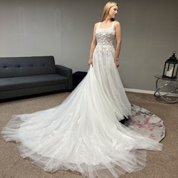 Eva's Bridal Center - This is not the wedding dress I chose, however, it was absolutely beautiful! I liked the selection of dresses at Eva's Bridal!