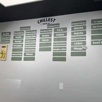 Chillest Shave Ice - Shaved Ice Near Me - Honolulu, Hawaii