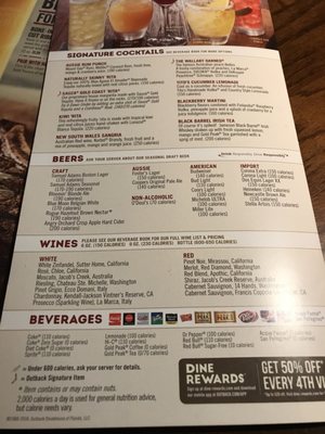 Menu photo 5 Outback Steakhouse Springfield, NJ