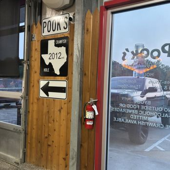 Pook's Crawfish Hole - Entrance - Seafood Near Me - Santa Fe, Texas
