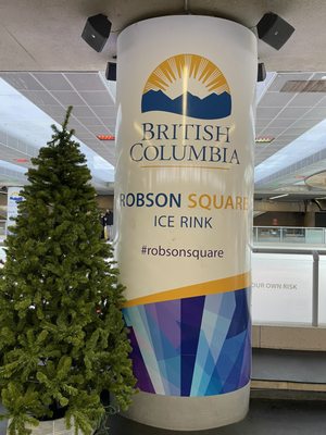 Robson Square Ice Rink by null