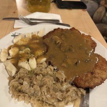 Europa - Jagerschnitzel - Modern European Near Me - Black Diamond, Washington