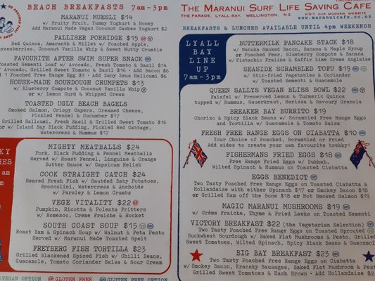 Menu photo 1 Maranui Cafe Wellington, WGN Menu photo 1 Maranui Cafe Wellington, WGN