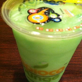 Teapioca Lounge - Green Apple Slurpy with Green Apple Gel - Coffee & Tea Near Me - Austin, Texas
