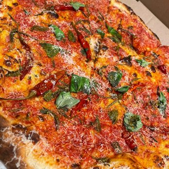 Rumor Pizza - Herbie added Calabrian Chili - Pizza Near Me - Albuquerque, New Mexico