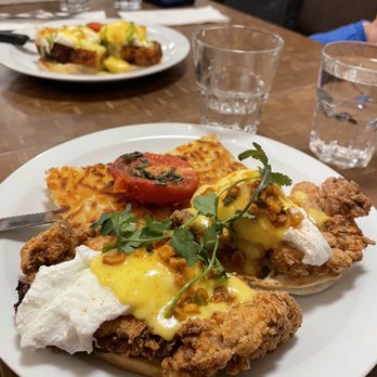 Jam Cafe - Fried chicken benny - Breakfast & Brunch Near Me - Victoria, British Columbia Jam Cafe - Fried chicken benny - Breakfast & Brunch Near Me - Victoria, British Columbia