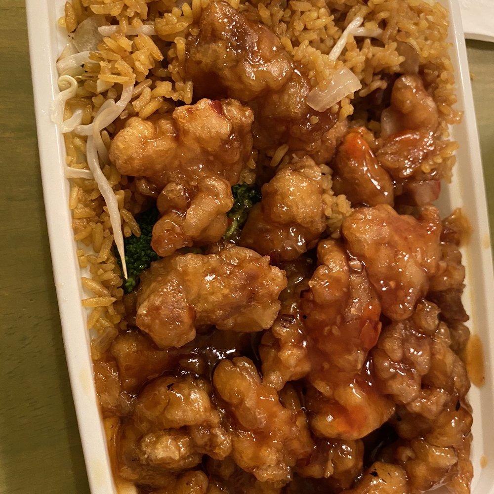 General Tso's Chicken with fried rice