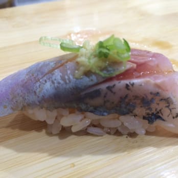 Sushi Yashin - Horse mackerel - Japanese Near Me - Brooklyn, New York Sushi Yashin - Horse mackerel - Japanese Near Me - Brooklyn, New York