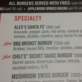 Chili's - Menu - Tex-Mex Near Me - Manhattan Beach, California Chili's - Menu - Tex-Mex Near Me - Manhattan Beach, California