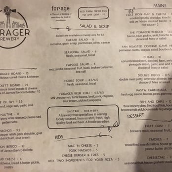 Forager Brewery - Menu, December 2015 - Breweries Near Me - Rochester, Minnesota Forager Brewery - Menu, December 2015 - Breweries Near Me - Rochester, Minnesota