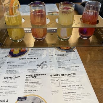 Hash Kitchen - Mimosa Flight - Breakfast & Brunch Near Me - Scottsdale, Arizona