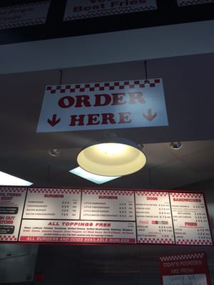 Menu photo 3 Five Guys Northridge, CA