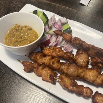 Sambal Chef - Chicken satay - Malaysian Near Me - Houston, Texas